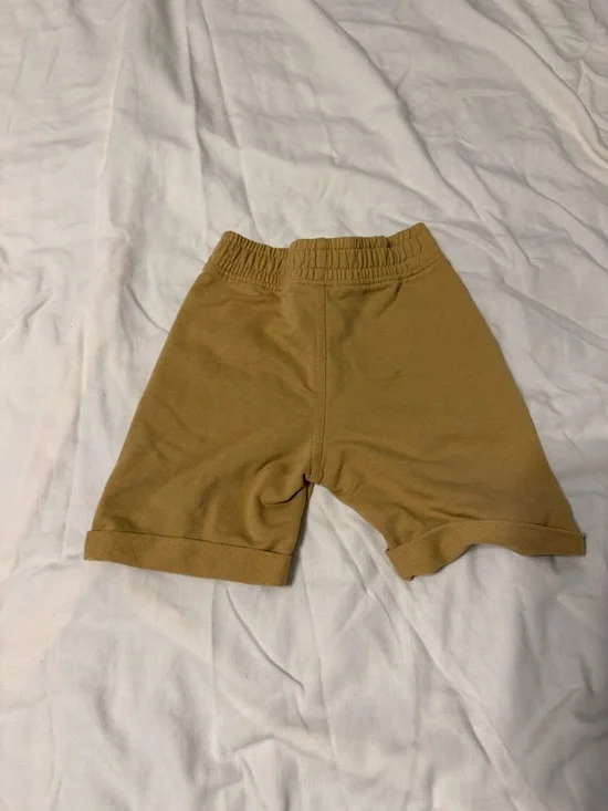 Three-Pack Pull-On Shorts - Navy, Chambray, Mustard - Picture 9 of 9